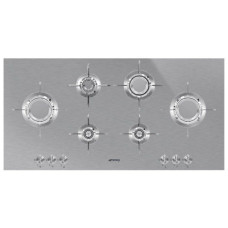 Газовая варочная панель Smeg PXL6106 Газовая варочная панель Smeg PXL6106