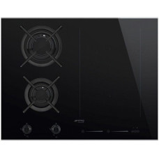 Комбинированная варочная панель SMEG PM6621WLDX Комбинированная варочная панель SMEG PM6621WLDX