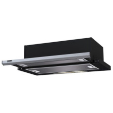 Вытяжка KRONA KAMILLA slim 600 black/inox (1 мотор)