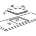 Варочная панель MBS PG-453 BL Варочная панель MBS PG-453 BL