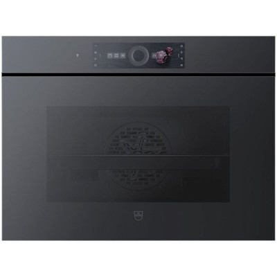 Духовой шкаф V-ZUG Combair V6000 45 C6T-21067 чёрное стекло Духовой шкаф V-ZUG Combair V6000 45 C6T-21067 чёрное стекло