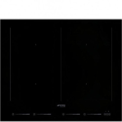 Индукционная варочная панель Smeg SIM662WLDX Индукционная варочная панель Smeg SIM662WLDX