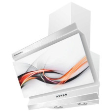 Вытяжка MAUNFELD BERFORD 60 белый/белое стекло с декором Волна