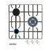Варочная поверхность LUXDORF H45V35W450 Варочная поверхность LUXDORF H45V35W450