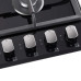 Встраиваемая газовая варочная панель Pyramida PFG 647 BLACK LUXE Встраиваемая газовая варочная панель Pyramida PFG 647 BLACK LUXE