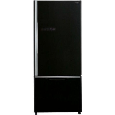 Холодильник HITACHI R-B 502 PU6 GBK черное стекло Холодильник HITACHI R-B 502 PU6 GBK черное стекло