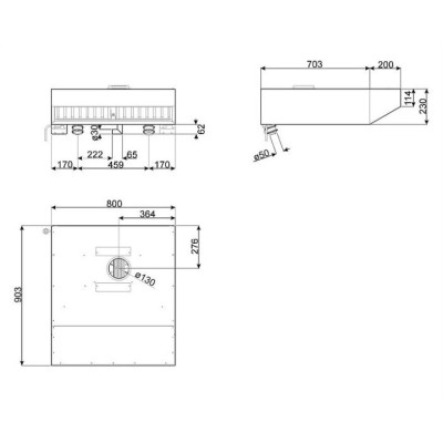 Вытяжка SMEG K425C Вытяжка SMEG K425C
