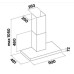 Вытяжка FALMEC Blade Glass White 90 CBLN90.01P6#ZZZF491F Вытяжка FALMEC Blade Glass White 90 CBLN90.01P6#ZZZF491F