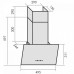 Вытяжка MBS ALPINIA 150 GLASS WHITE Вытяжка MBS ALPINIA 150 GLASS WHITE