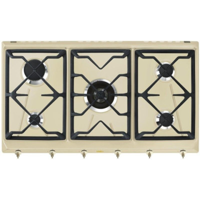Газовая поверхность SMEG SRV896POGH Газовая поверхность SMEG SRV896POGH