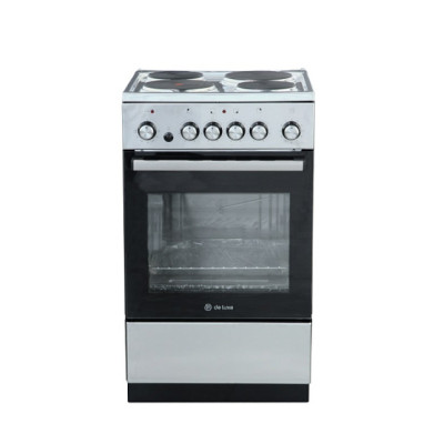 Плита DELUXE 5004.16э-010 серый/черный Плита DELUXE 5004.16э-010 серый/черный