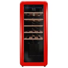 Винный шкаф TESLER CWC-248 RUBY RED LD Винный шкаф TESLER CWC-248 RUBY RED LD
