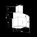 Вытяжка RAINFORD RCH-3636 Black glass Вытяжка RAINFORD RCH-3636 Black glass