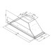 Вытяжка HOTPOINT-ARISTON HPAE 52FLS X Вытяжка HOTPOINT-ARISTON HPAE 52FLS X