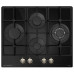 Варочная поверхность MEFERI MGH604BK GLASS RETRO Варочная поверхность MEFERI MGH604BK GLASS RETRO