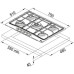 Поверхность FRANKE fhtl 755 4g tc xs c Поверхность FRANKE fhtl 755 4g tc xs c