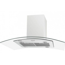Вытяжка MAUNFELD ANCONA Plus A isla 90 белый+прозрачное стекло