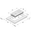 Поверхность FORNELLI pga 30 quadro bl Поверхность FORNELLI pga 30 quadro bl