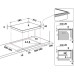 Варочная поверхность HOTPOINT-ARISTON HR 607 IN Варочная поверхность HOTPOINT-ARISTON HR 607 IN