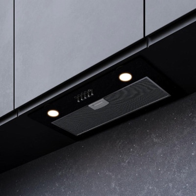 Вытяжка KRONA LUISA 600 GLASS BLACK PB Вытяжка KRONA LUISA 600 GLASS BLACK PB