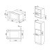 Микроволновая печь SMEG FMI125N Микроволновая печь SMEG FMI125N