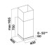 Вытяжка FALMEC MIRA 40 TELESCOPICA CMFN40.E2P2#ZZZI491F Вытяжка FALMEC MIRA 40 TELESCOPICA CMFN40.E2P2#ZZZI491F