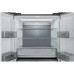 Холодильник WEISSGAUFF WCD 590 NoFrost Inverter Premium EcoFresh Inox Glass