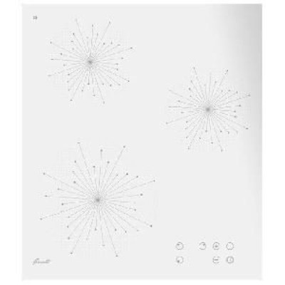 Варочная панель FORNELLI PI 45 INIZIO WH Варочная панель FORNELLI PI 45 INIZIO WH