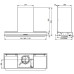Вытяжка FALMEC VIRGOLA TOUCH NRS 120 Вытяжка FALMEC VIRGOLA TOUCH NRS 120