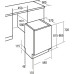 Встраиваемая посудомоечная машина CATA LVI45009