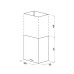 Вытяжка MEFERI ROOMBOX40BK LIGHT Вытяжка MEFERI ROOMBOX40BK LIGHT