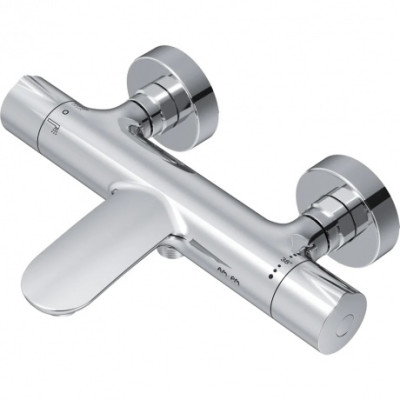 Смеситель для ванны и душа с термостатом AM.PM Like F8050000 хром