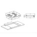 Варочная панель BEKO HING642202SB черный