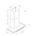 Вытяжка PANDO P-827/90 INOX TOUCH V.850 SEC Вытяжка PANDO P-827/90 INOX TOUCH V.850 SEC
