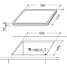 Варочная панель HOTPOINT-ARISTON HR 632 B Варочная панель HOTPOINT-ARISTON HR 632 B