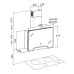 Вытяжка SIRIUS SLTC 111 FLAT Bronze Вытяжка SIRIUS SLTC 111 FLAT Bronze