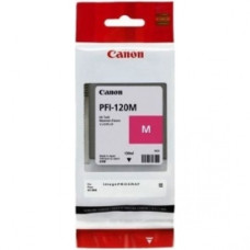 Картридж струйный Canon PFI-120 M 2887C001 пурпурный (130мл) для Canon imagePROGRAF TM-200/205