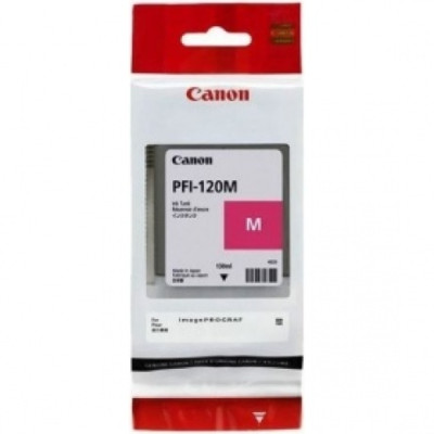 Картридж струйный Canon PFI-120 M 2887C001 пурпурный (130мл) для Canon imagePROGRAF TM-200/205 Картридж струйный Canon PFI-120 M 2887C001 пурпурный (130мл) для Canon imagePROGRAF TM-200/205