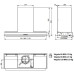Вытяжка FALMEC VIRGOLA TOUCH NRS 90 Вытяжка FALMEC VIRGOLA TOUCH NRS 90