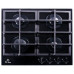 Варочная поверхность ELECTRONICSDELUXE GG4 750229F-060 Варочная поверхность ELECTRONICSDELUXE GG4 750229F-060