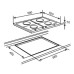 Газовая поверхность TEKA ew 60 4g ai al ci black Газовая поверхность TEKA ew 60 4g ai al ci black