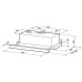 Вытяжка KRONA KAMILLA T SENSOR 600 Black Вытяжка KRONA KAMILLA T SENSOR 600 Black