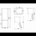 Холодильник SMEG FC202PBN Холодильник SMEG FC202PBN