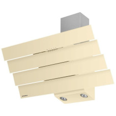 Вытяжка MAUNFELD CASCADA Quart 90 бежевое стекло/фурнитура хром *