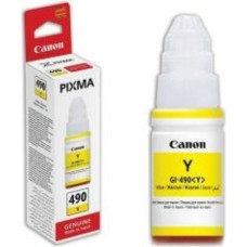 Картридж Canon GI-490Y (0666C001) для Canon Pixma G1400/2400/3400, желтый