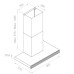 Вытяжка PANDO P-826/90 INOX - TOUCH CRISTAL BLANCO V.750 SEC Вытяжка PANDO P-826/90 INOX - TOUCH CRISTAL BLANCO V.750 SEC