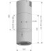 Вытяжка KONIGIN Fury Black 31 Вытяжка KONIGIN Fury Black 31