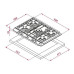 Поверхность TEKA EX/70.1 5G AI AL DR CI (40212304) Поверхность TEKA EX/70.1 5G AI AL DR CI (40212304)