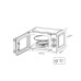 Микроволновая печь LEX FSMO M.03 IV Микроволновая печь LEX FSMO M.03 IV
