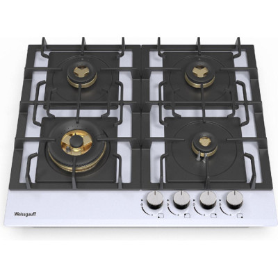Варочная поверхность WEISSGAUFF HGG 6445 WH Volcano Burner Варочная поверхность WEISSGAUFF HGG 6445 WH Volcano Burner